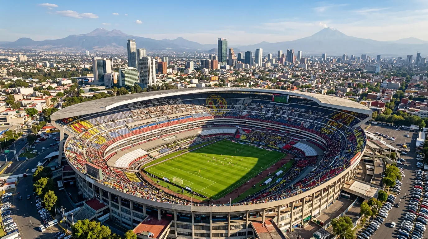 WM 2026 Gruppe A mit Mexiko, Südkorea, Südafrika und Tschechien im Estadio Azteca