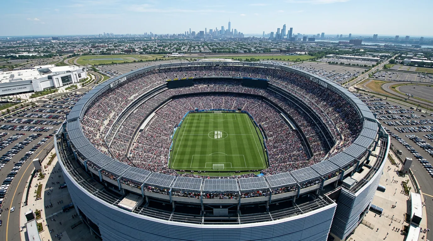 MetLife Stadium in East Rutherford, Austragungsort des WM-2026-Finales