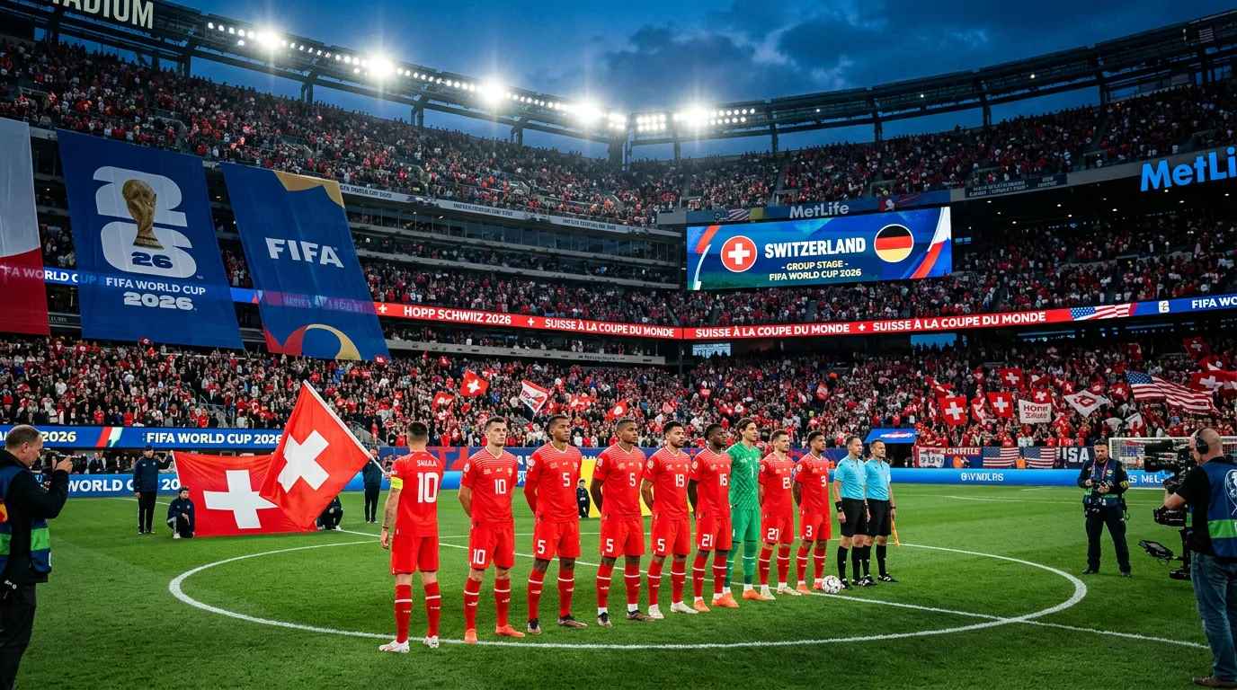 Schweizer Nationalmannschaft bei der WM 2026 in den USA