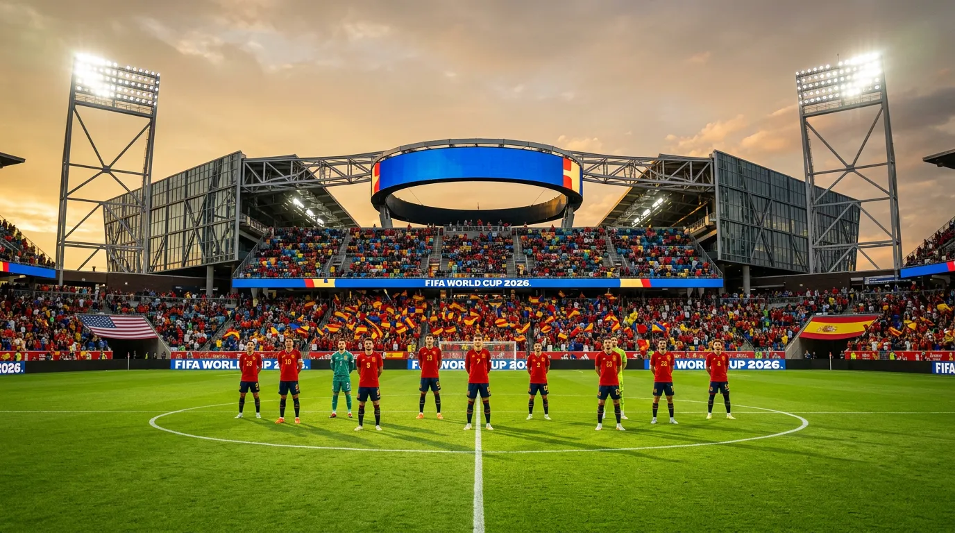 Spanien als Europameister bei der Fussball-WM 2026
